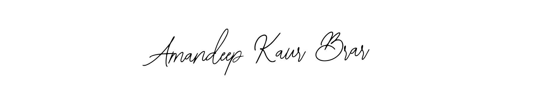 Amandeep Kaur Brar stylish signature style. Best Handwritten Sign (Bearetta-2O07w) for my name. Handwritten Signature Collection Ideas for my name Amandeep Kaur Brar. Amandeep Kaur Brar signature style 12 images and pictures png