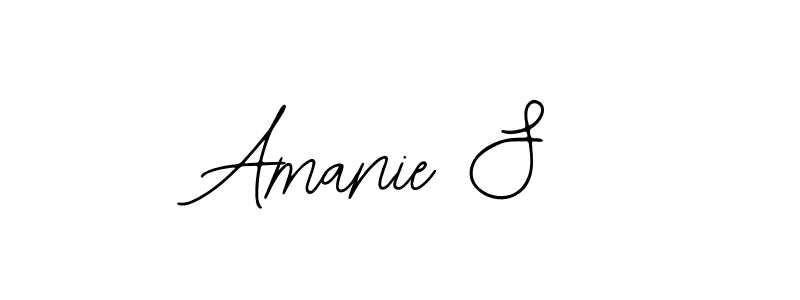 Make a beautiful signature design for name Amanie S. Use this online signature maker to create a handwritten signature for free. Amanie S signature style 12 images and pictures png