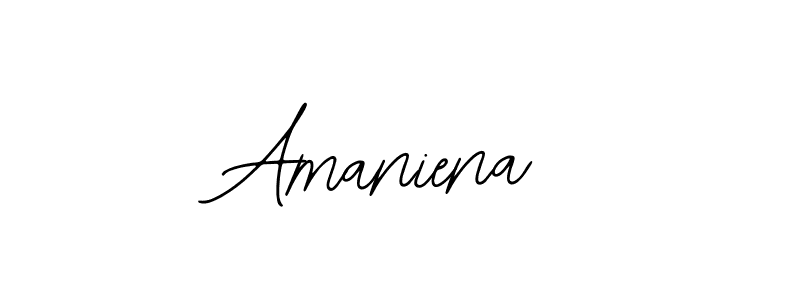 The best way (Bearetta-2O07w) to make a short signature is to pick only two or three words in your name. The name Amaniena include a total of six letters. For converting this name. Amaniena signature style 12 images and pictures png