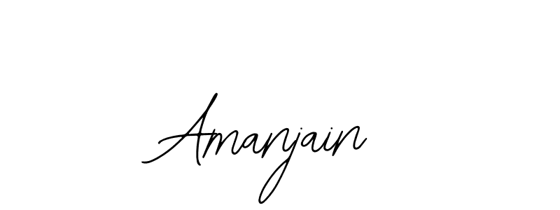 The best way (Bearetta-2O07w) to make a short signature is to pick only two or three words in your name. The name Amanjain include a total of six letters. For converting this name. Amanjain signature style 12 images and pictures png