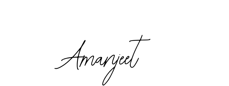 Design your own signature with our free online signature maker. With this signature software, you can create a handwritten (Bearetta-2O07w) signature for name Amanjeet. Amanjeet signature style 12 images and pictures png