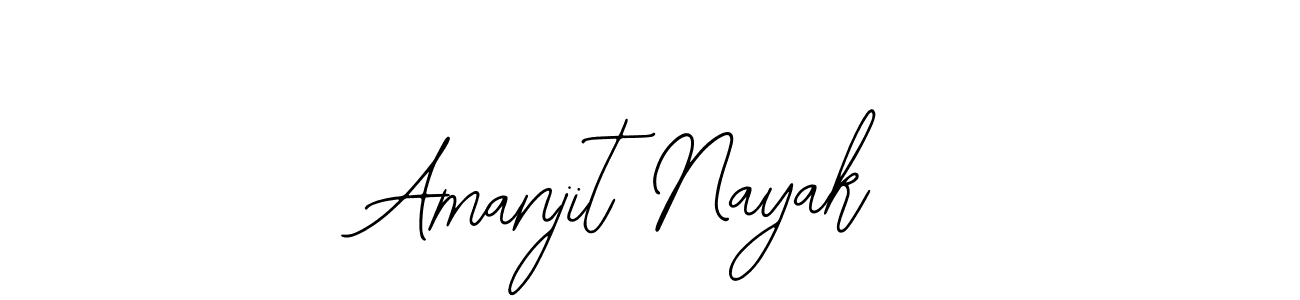 How to make Amanjit Nayak signature? Bearetta-2O07w is a professional autograph style. Create handwritten signature for Amanjit Nayak name. Amanjit Nayak signature style 12 images and pictures png