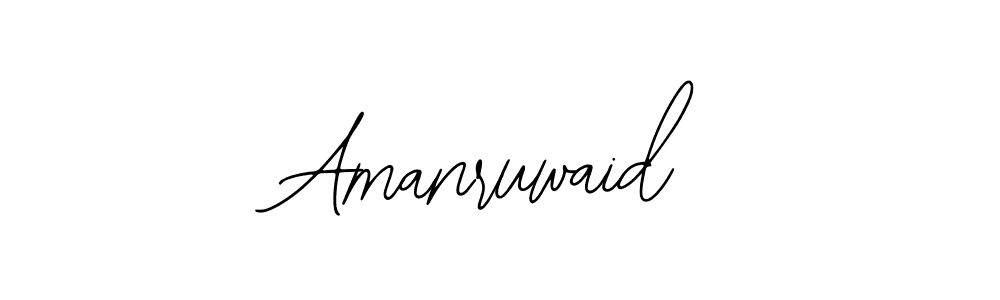 if you are searching for the best signature style for your name Amanruwaid. so please give up your signature search. here we have designed multiple signature styles  using Bearetta-2O07w. Amanruwaid signature style 12 images and pictures png