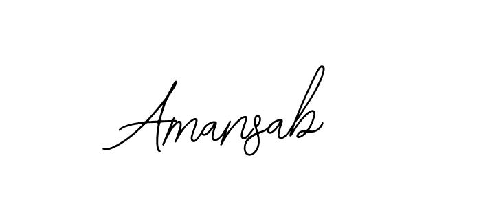 if you are searching for the best signature style for your name Amansab. so please give up your signature search. here we have designed multiple signature styles  using Bearetta-2O07w. Amansab signature style 12 images and pictures png