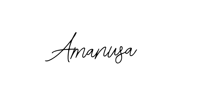 Amanusa stylish signature style. Best Handwritten Sign (Bearetta-2O07w) for my name. Handwritten Signature Collection Ideas for my name Amanusa. Amanusa signature style 12 images and pictures png