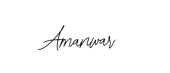 The best way (Bearetta-2O07w) to make a short signature is to pick only two or three words in your name. The name Amanwar include a total of six letters. For converting this name. Amanwar signature style 12 images and pictures png