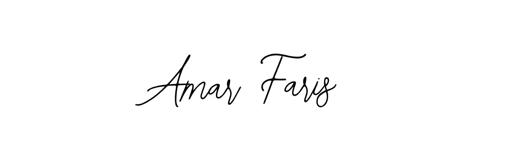 The best way (Bearetta-2O07w) to make a short signature is to pick only two or three words in your name. The name Amar Faris include a total of six letters. For converting this name. Amar Faris signature style 12 images and pictures png