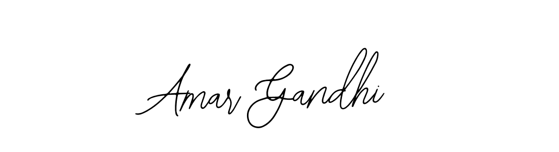 Make a beautiful signature design for name Amar Gandhi. With this signature (Bearetta-2O07w) style, you can create a handwritten signature for free. Amar Gandhi signature style 12 images and pictures png