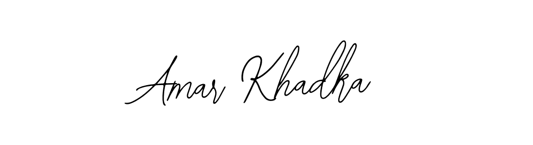 if you are searching for the best signature style for your name Amar Khadka. so please give up your signature search. here we have designed multiple signature styles  using Bearetta-2O07w. Amar Khadka signature style 12 images and pictures png