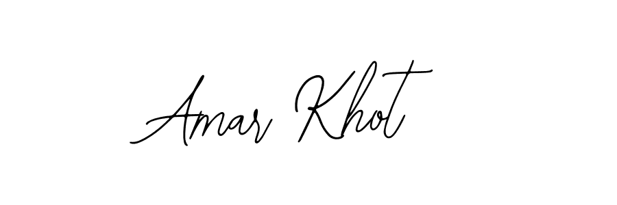 if you are searching for the best signature style for your name Amar Khot. so please give up your signature search. here we have designed multiple signature styles  using Bearetta-2O07w. Amar Khot signature style 12 images and pictures png