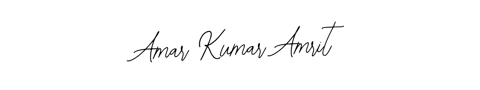 How to make Amar Kumar Amrit signature? Bearetta-2O07w is a professional autograph style. Create handwritten signature for Amar Kumar Amrit name. Amar Kumar Amrit signature style 12 images and pictures png