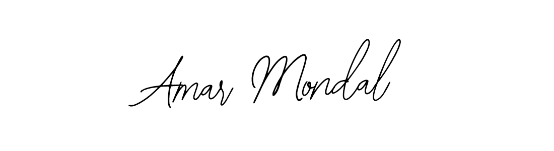 How to make Amar Mondal signature? Bearetta-2O07w is a professional autograph style. Create handwritten signature for Amar Mondal name. Amar Mondal signature style 12 images and pictures png