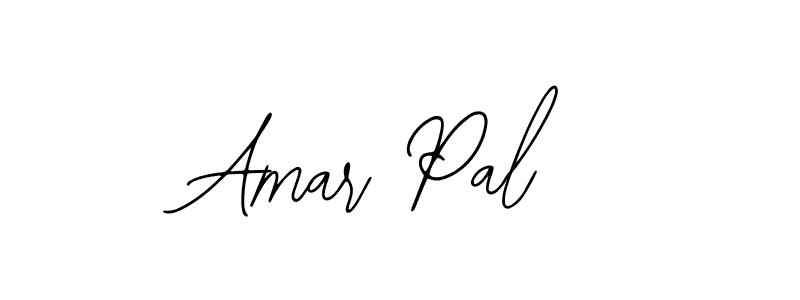 Use a signature maker to create a handwritten signature online. With this signature software, you can design (Bearetta-2O07w) your own signature for name Amar Pal. Amar Pal signature style 12 images and pictures png