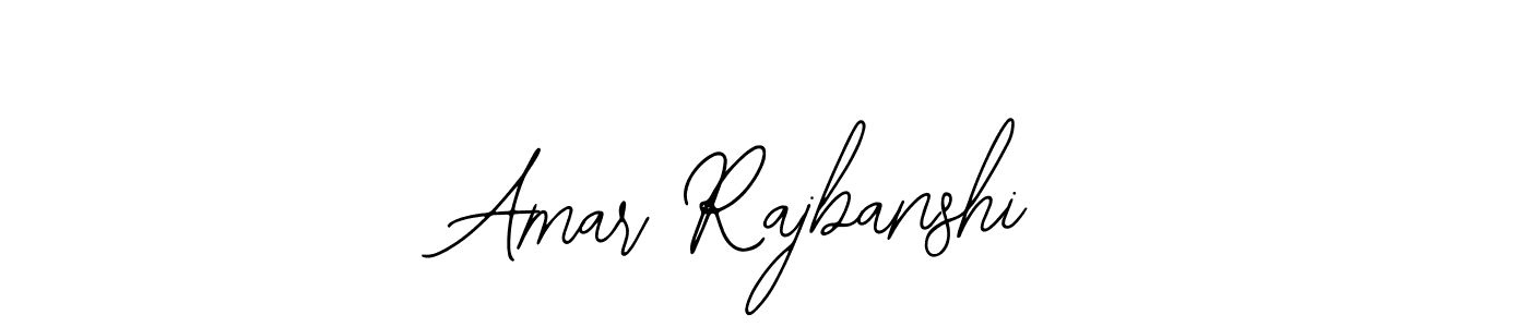How to make Amar Rajbanshi name signature. Use Bearetta-2O07w style for creating short signs online. This is the latest handwritten sign. Amar Rajbanshi signature style 12 images and pictures png