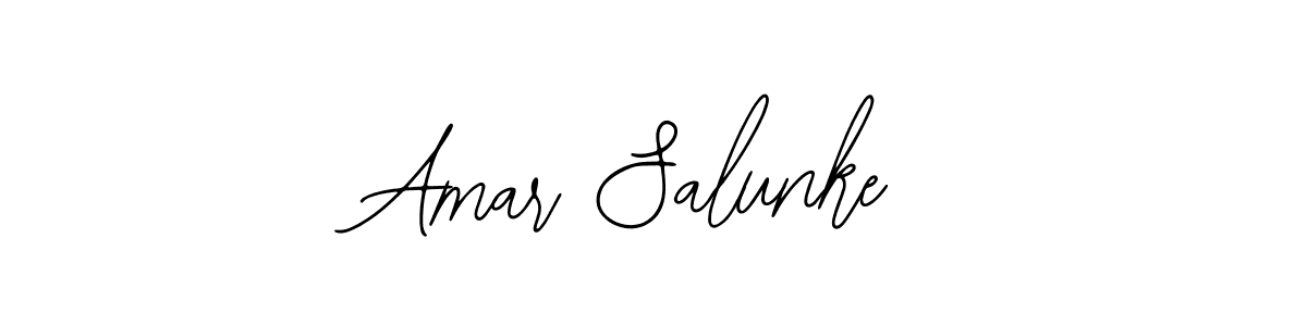 Use a signature maker to create a handwritten signature online. With this signature software, you can design (Bearetta-2O07w) your own signature for name Amar Salunke. Amar Salunke signature style 12 images and pictures png