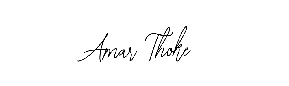 Amar Thoke stylish signature style. Best Handwritten Sign (Bearetta-2O07w) for my name. Handwritten Signature Collection Ideas for my name Amar Thoke. Amar Thoke signature style 12 images and pictures png