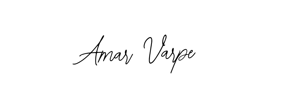 Make a beautiful signature design for name Amar Varpe. Use this online signature maker to create a handwritten signature for free. Amar Varpe signature style 12 images and pictures png