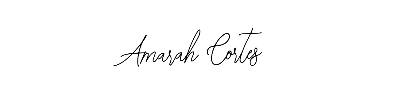 How to make Amarah Cortes signature? Bearetta-2O07w is a professional autograph style. Create handwritten signature for Amarah Cortes name. Amarah Cortes signature style 12 images and pictures png