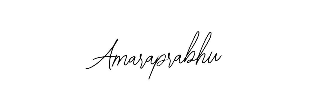 Design your own signature with our free online signature maker. With this signature software, you can create a handwritten (Bearetta-2O07w) signature for name Amaraprabhu. Amaraprabhu signature style 12 images and pictures png