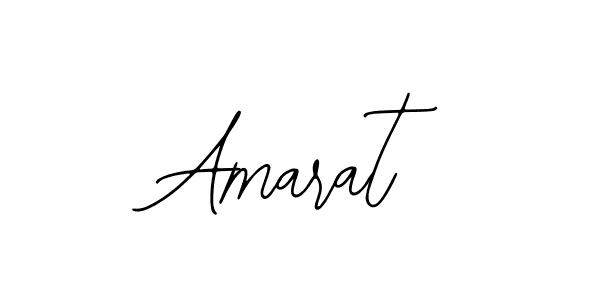 Use a signature maker to create a handwritten signature online. With this signature software, you can design (Bearetta-2O07w) your own signature for name Amarat. Amarat signature style 12 images and pictures png