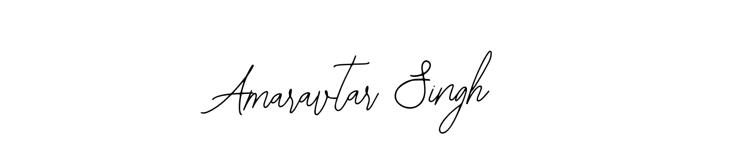 Design your own signature with our free online signature maker. With this signature software, you can create a handwritten (Bearetta-2O07w) signature for name Amaravtar Singh. Amaravtar Singh signature style 12 images and pictures png