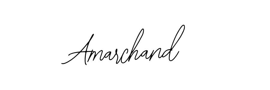 How to make Amarchand name signature. Use Bearetta-2O07w style for creating short signs online. This is the latest handwritten sign. Amarchand signature style 12 images and pictures png
