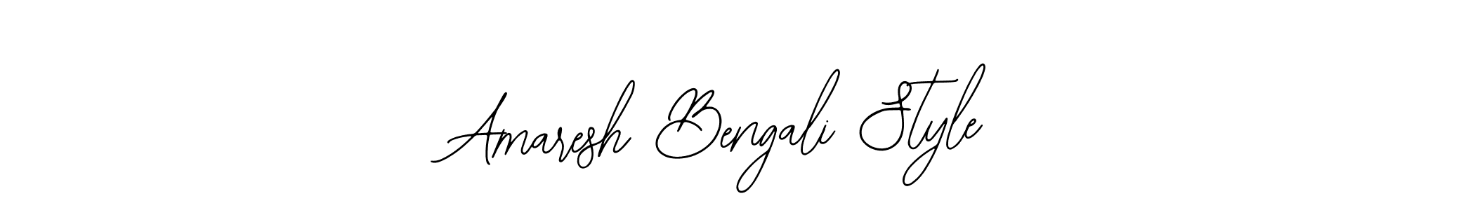 Create a beautiful signature design for name Amaresh Bengali Style. With this signature (Bearetta-2O07w) fonts, you can make a handwritten signature for free. Amaresh Bengali Style signature style 12 images and pictures png