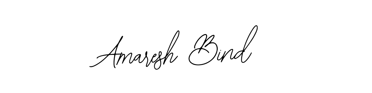 How to make Amaresh Bind name signature. Use Bearetta-2O07w style for creating short signs online. This is the latest handwritten sign. Amaresh Bind signature style 12 images and pictures png