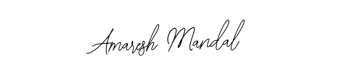 Create a beautiful signature design for name Amaresh Mandal. With this signature (Bearetta-2O07w) fonts, you can make a handwritten signature for free. Amaresh Mandal signature style 12 images and pictures png