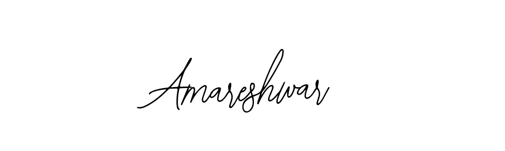 Use a signature maker to create a handwritten signature online. With this signature software, you can design (Bearetta-2O07w) your own signature for name Amareshwar. Amareshwar signature style 12 images and pictures png