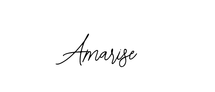 How to make Amarise name signature. Use Bearetta-2O07w style for creating short signs online. This is the latest handwritten sign. Amarise signature style 12 images and pictures png