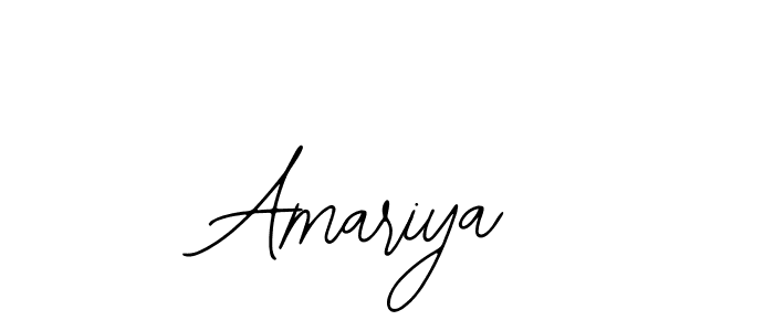 How to make Amariya signature? Bearetta-2O07w is a professional autograph style. Create handwritten signature for Amariya name. Amariya signature style 12 images and pictures png