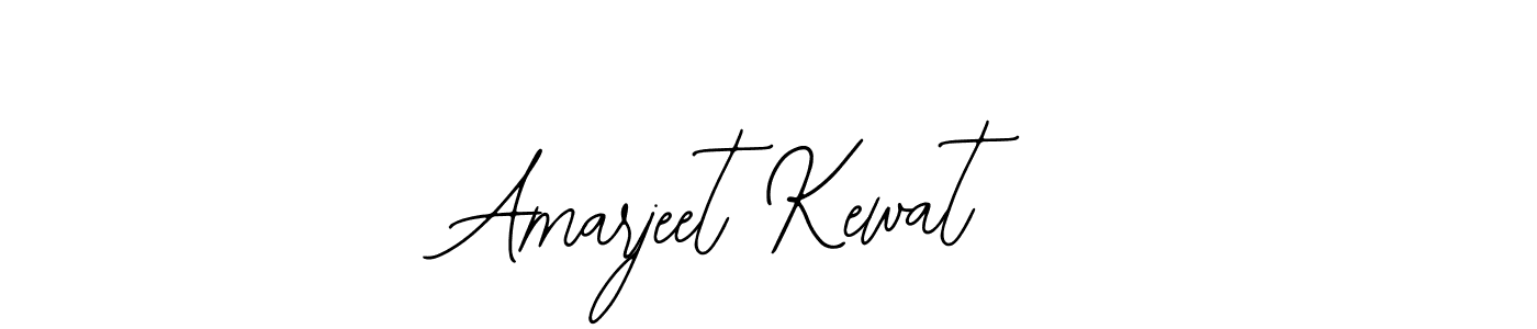 How to make Amarjeet Kewat name signature. Use Bearetta-2O07w style for creating short signs online. This is the latest handwritten sign. Amarjeet Kewat signature style 12 images and pictures png