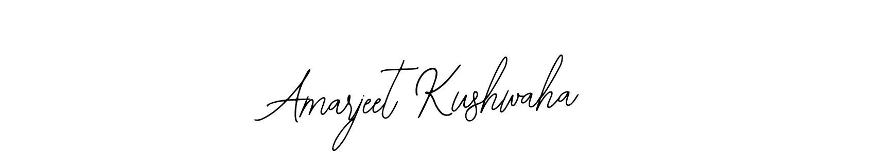 Use a signature maker to create a handwritten signature online. With this signature software, you can design (Bearetta-2O07w) your own signature for name Amarjeet Kushwaha. Amarjeet Kushwaha signature style 12 images and pictures png