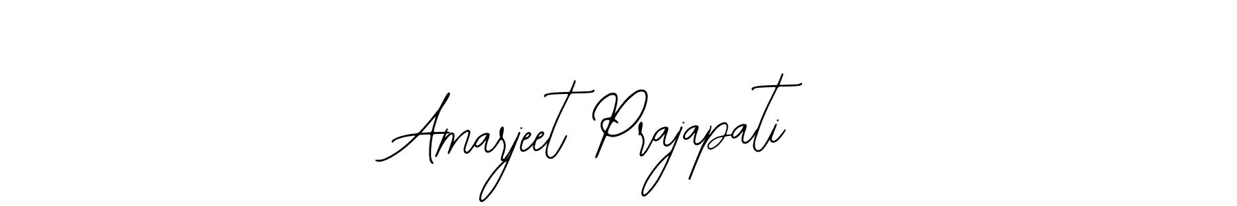 You should practise on your own different ways (Bearetta-2O07w) to write your name (Amarjeet Prajapati) in signature. don't let someone else do it for you. Amarjeet Prajapati signature style 12 images and pictures png