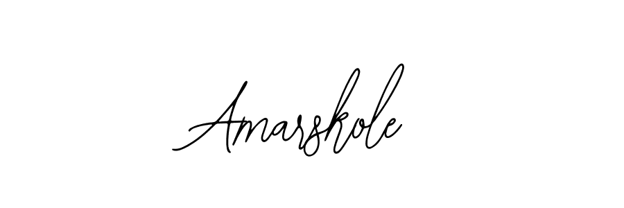 Make a beautiful signature design for name Amarskole. With this signature (Bearetta-2O07w) style, you can create a handwritten signature for free. Amarskole signature style 12 images and pictures png