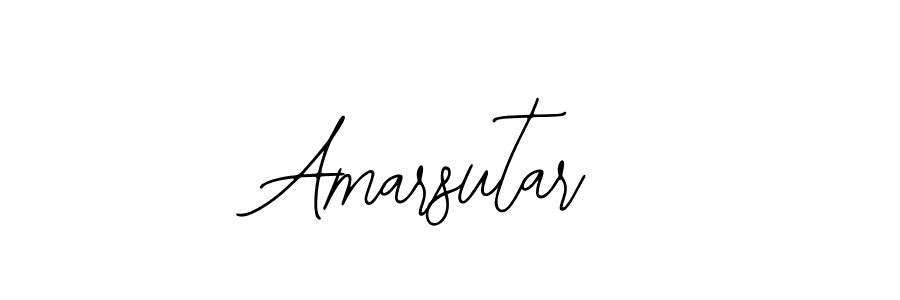 How to make Amarsutar signature? Bearetta-2O07w is a professional autograph style. Create handwritten signature for Amarsutar name. Amarsutar signature style 12 images and pictures png