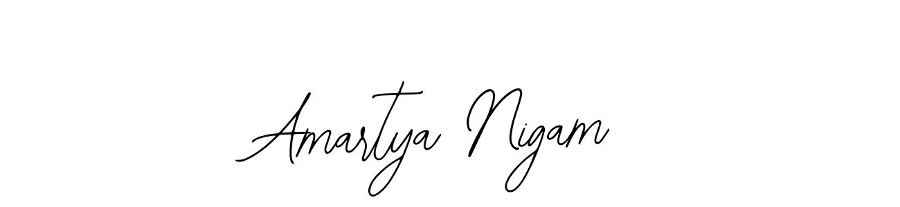Amartya Nigam stylish signature style. Best Handwritten Sign (Bearetta-2O07w) for my name. Handwritten Signature Collection Ideas for my name Amartya Nigam. Amartya Nigam signature style 12 images and pictures png