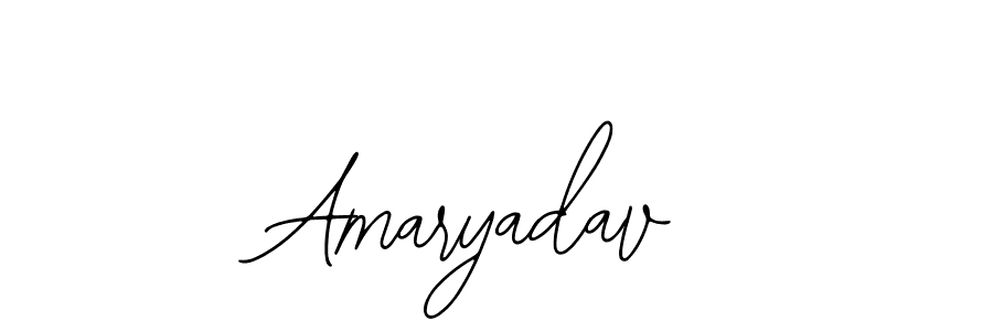 Use a signature maker to create a handwritten signature online. With this signature software, you can design (Bearetta-2O07w) your own signature for name Amaryadav. Amaryadav signature style 12 images and pictures png