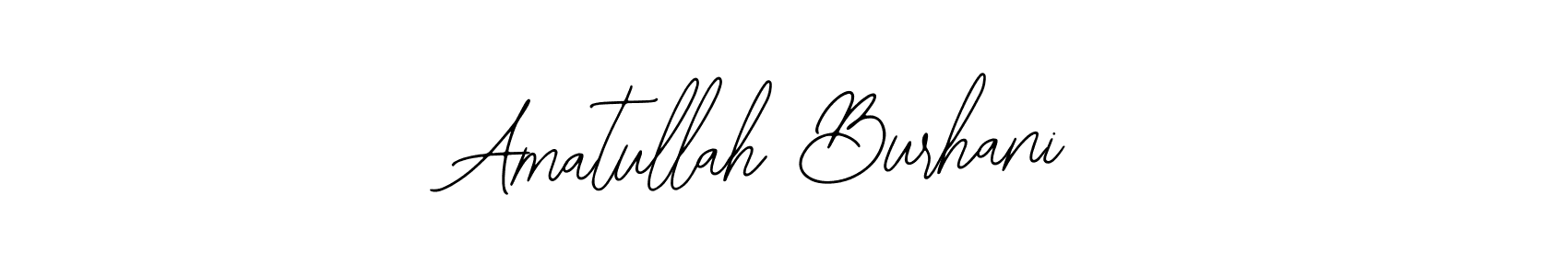 Amatullah Burhani stylish signature style. Best Handwritten Sign (Bearetta-2O07w) for my name. Handwritten Signature Collection Ideas for my name Amatullah Burhani. Amatullah Burhani signature style 12 images and pictures png