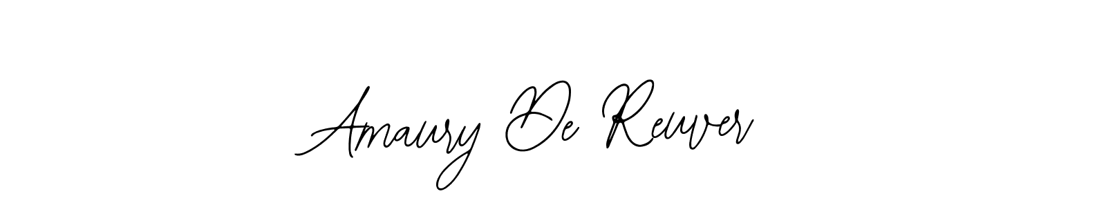 Make a beautiful signature design for name Amaury De Reuver. With this signature (Bearetta-2O07w) style, you can create a handwritten signature for free. Amaury De Reuver signature style 12 images and pictures png
