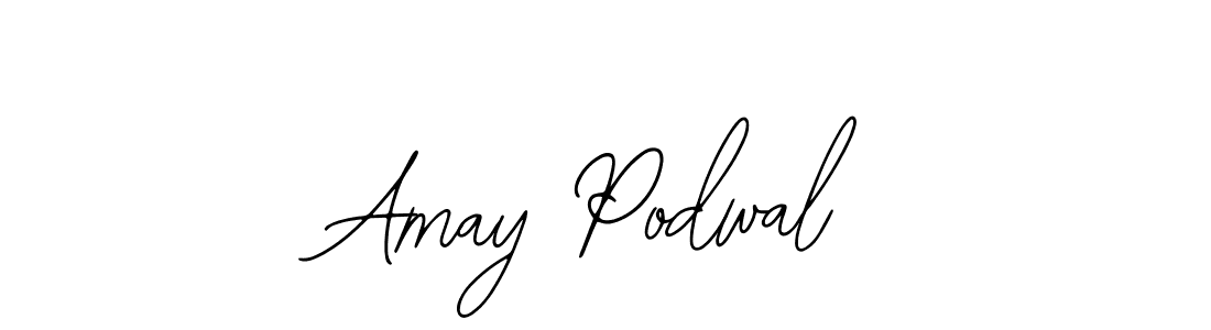 Also You can easily find your signature by using the search form. We will create Amay Podwal name handwritten signature images for you free of cost using Bearetta-2O07w sign style. Amay Podwal signature style 12 images and pictures png