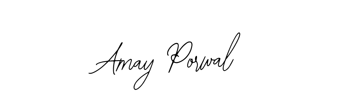 if you are searching for the best signature style for your name Amay Porwal. so please give up your signature search. here we have designed multiple signature styles  using Bearetta-2O07w. Amay Porwal signature style 12 images and pictures png