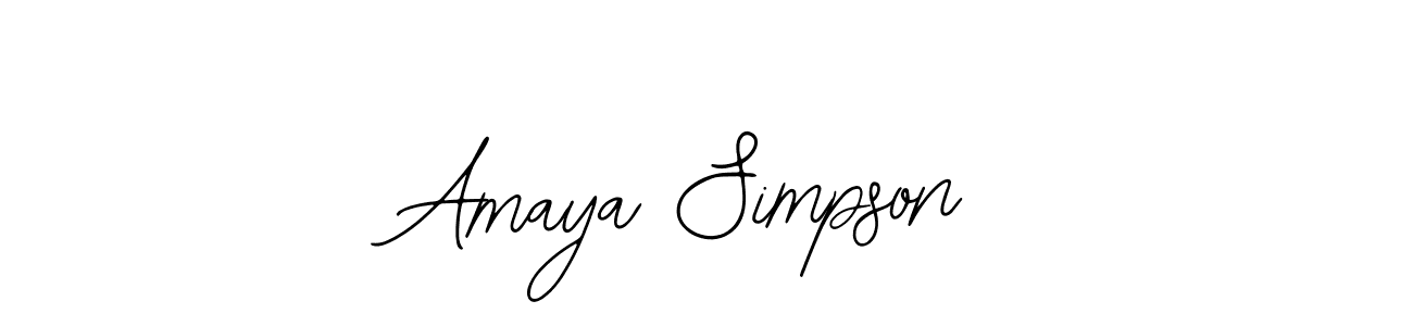 Here are the top 10 professional signature styles for the name Amaya Simpson. These are the best autograph styles you can use for your name. Amaya Simpson signature style 12 images and pictures png