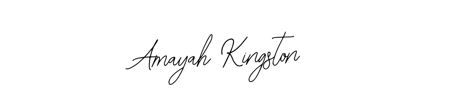 Make a beautiful signature design for name Amayah Kingston. Use this online signature maker to create a handwritten signature for free. Amayah Kingston signature style 12 images and pictures png