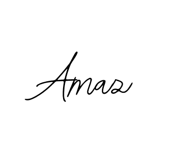 How to make Amaz name signature. Use Bearetta-2O07w style for creating short signs online. This is the latest handwritten sign. Amaz signature style 12 images and pictures png