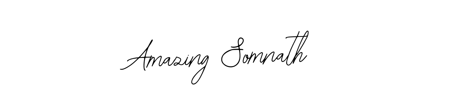 Make a beautiful signature design for name Amazing Somnath. Use this online signature maker to create a handwritten signature for free. Amazing Somnath signature style 12 images and pictures png