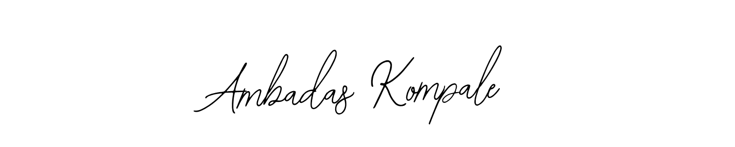 How to Draw Ambadas Kompale signature style? Bearetta-2O07w is a latest design signature styles for name Ambadas Kompale. Ambadas Kompale signature style 12 images and pictures png