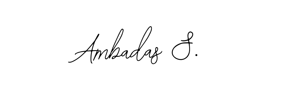 Check out images of Autograph of Ambadas S. name. Actor Ambadas S. Signature Style. Bearetta-2O07w is a professional sign style online. Ambadas S. signature style 12 images and pictures png