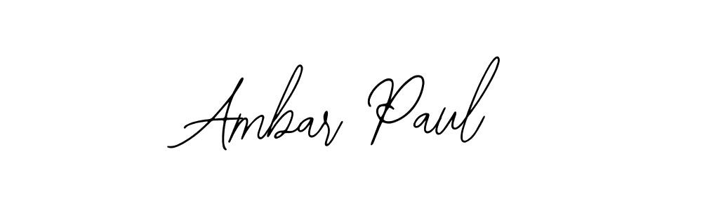 Ambar Paul stylish signature style. Best Handwritten Sign (Bearetta-2O07w) for my name. Handwritten Signature Collection Ideas for my name Ambar Paul. Ambar Paul signature style 12 images and pictures png